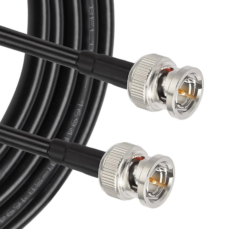 Superbat SDI Cable 100ft BNC to BNC Cable 75 Ohm Belden 1694A Black 3G/6G/12G Supports HD-SDI/3G-SDI/6G-SDI/4K Video Security Camera CCTV Systems, Precision SDI Cord - Image 1